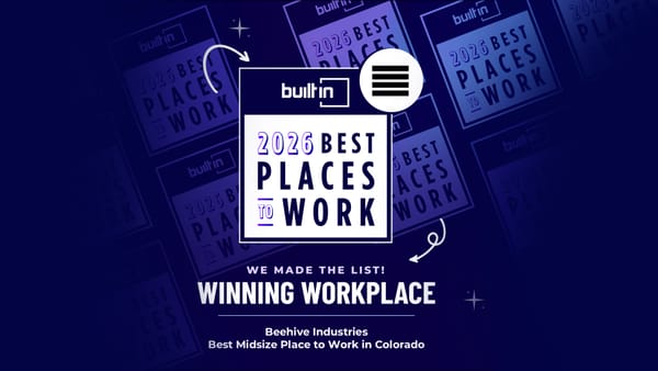 Beehive Industries Named a 2026 Best Midsize Place to Work in Colorado by Built In